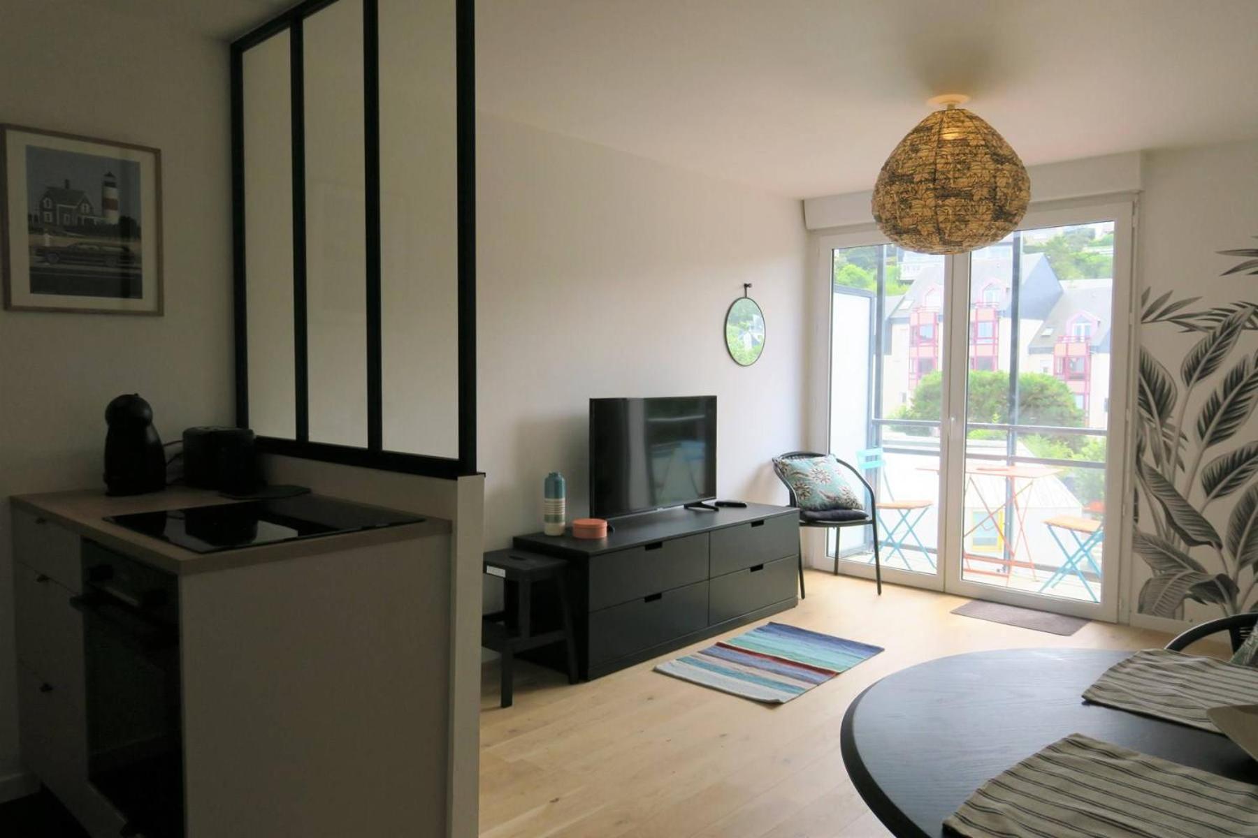 Bel Appartement Neuf Plage De Trestraou A Perros-Guirec - Ref 862 Exterior photo